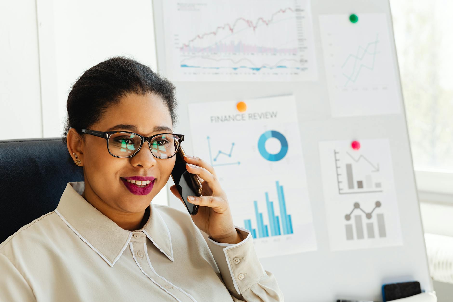 Business analyst reviewing digital transformation strategy